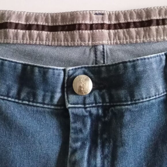 Ermenegildo Zegna Jeans Mens Stretch Soft Straight Fit Sz 42 measurements 40x32 - Picture 2 of 16